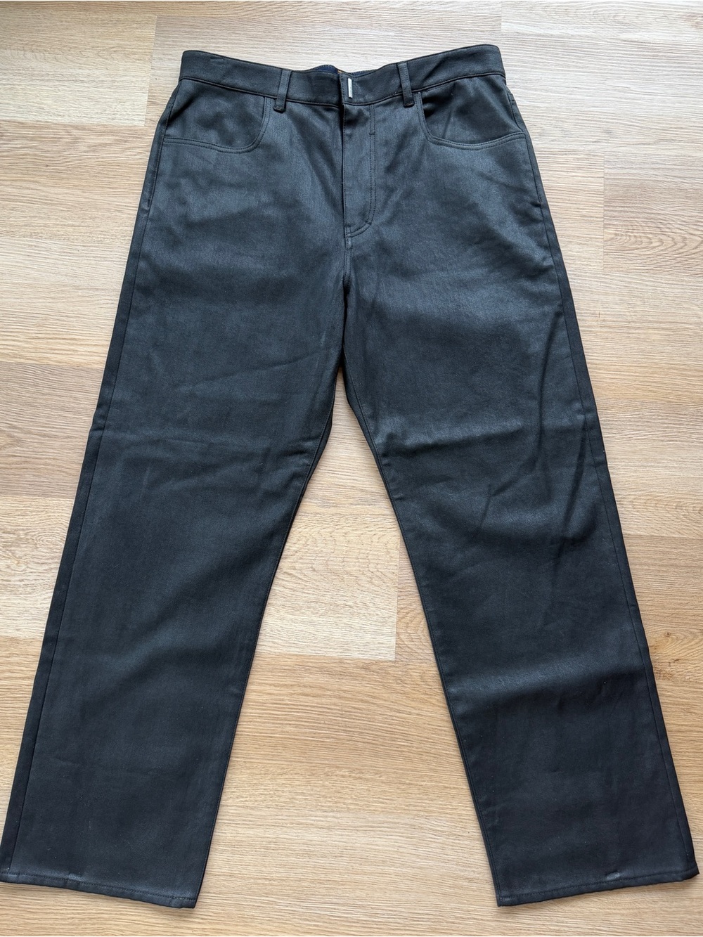 Givenchy NWT Men's Black Denim Jeans Straight-Leg Size 34